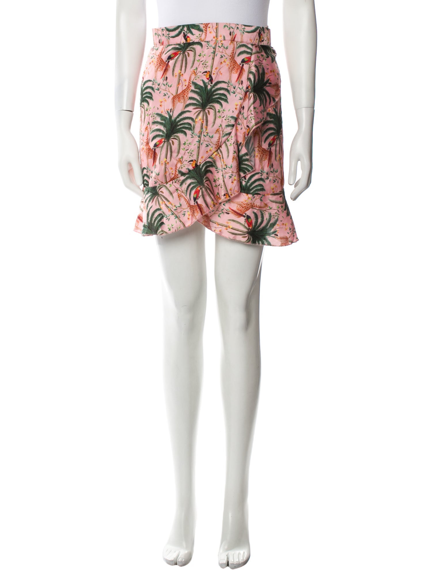 Capittana Printed Mini Skirt