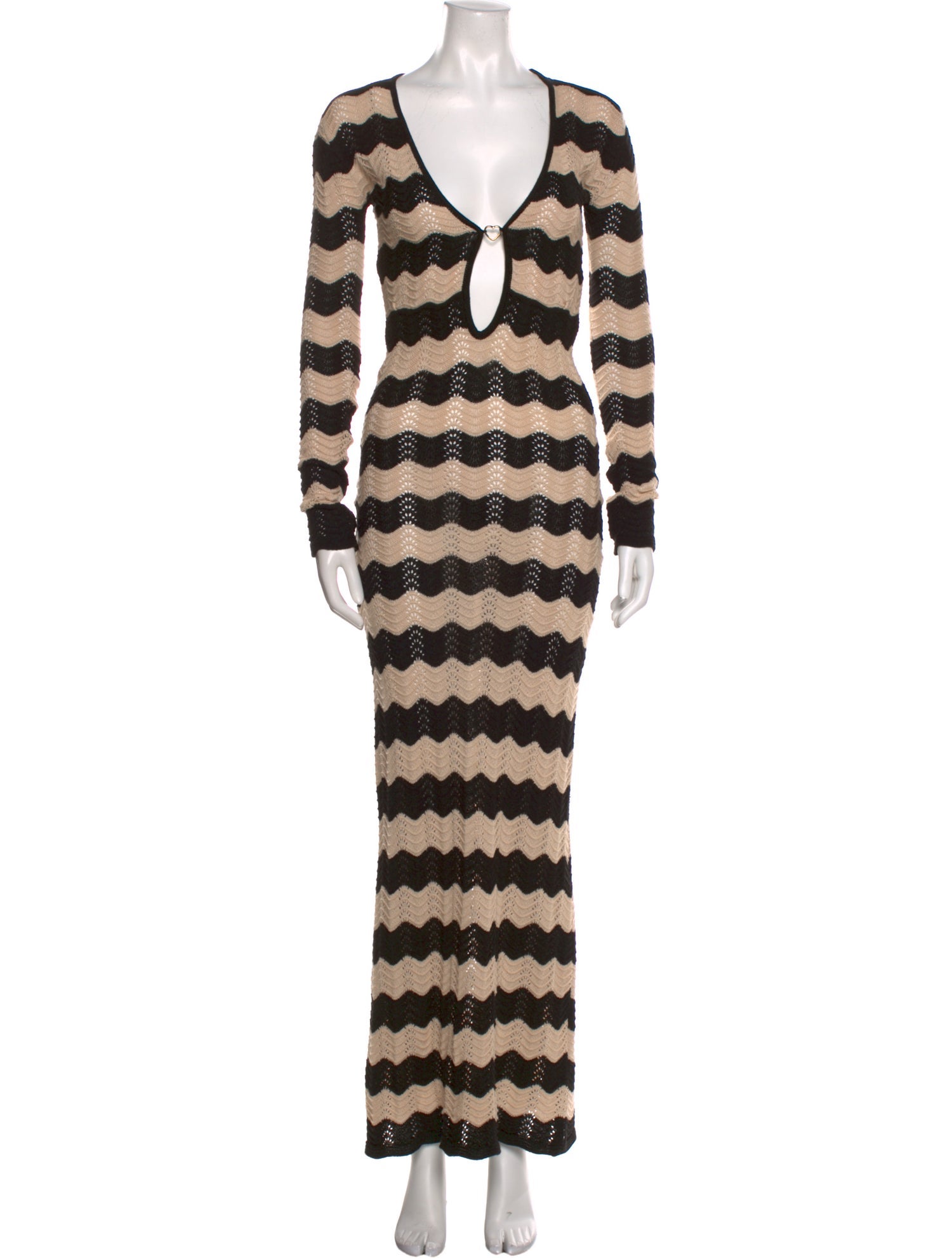 Capittana Striped Long Dress