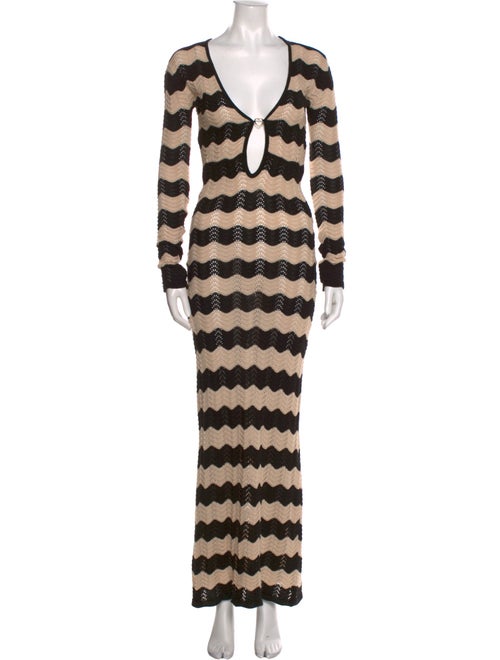 Capittana Striped Long Dress