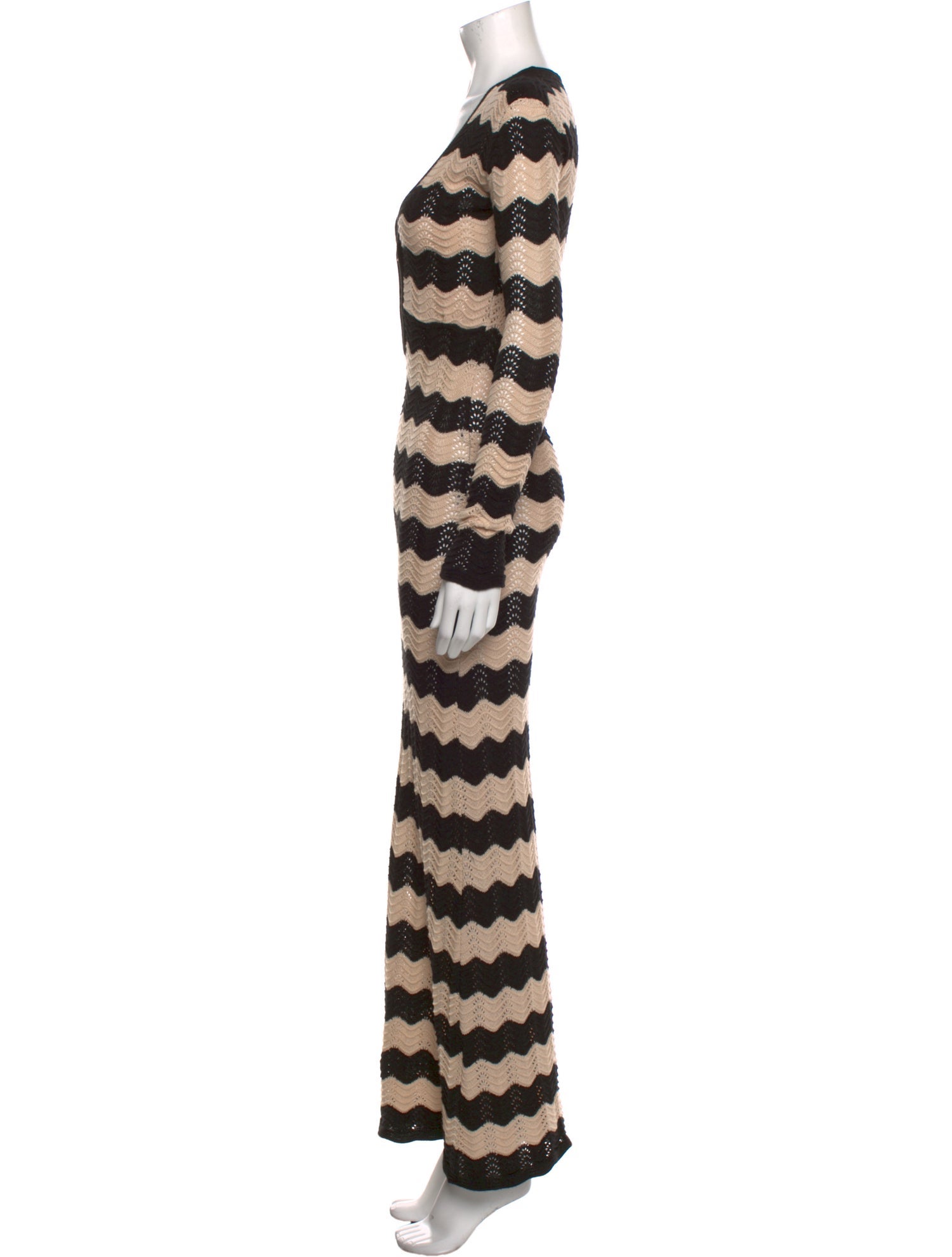 Capittana Striped Long Dress