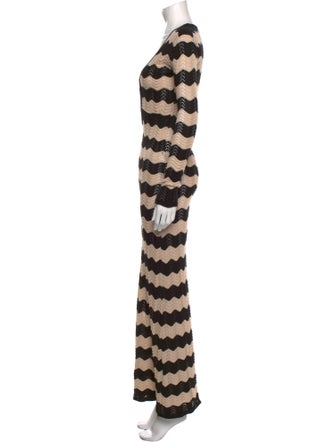 Capittana Striped Long Dress