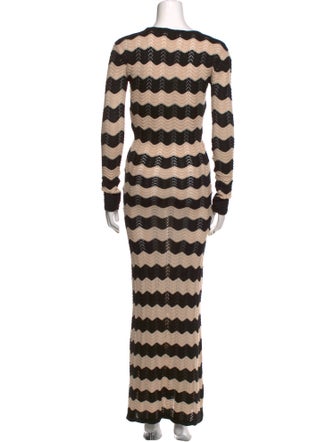 Capittana Striped Long Dress