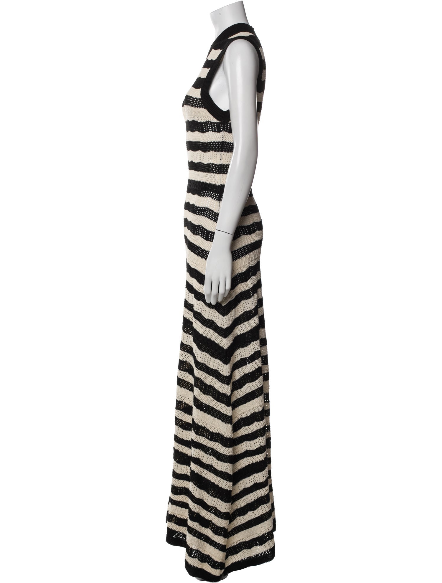 Capittana Striped Long Dress