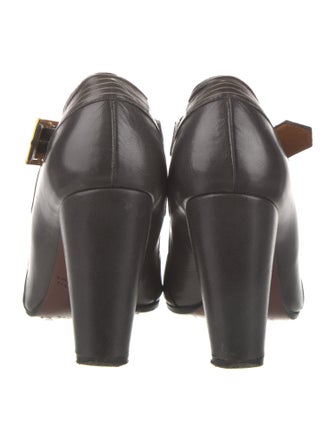 Chie Mihara Leather T-Strap Pumps