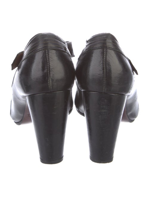 Chie Mihara Leather T-Strap Pumps