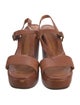 Chie Mihara Leather Slingback Sandals