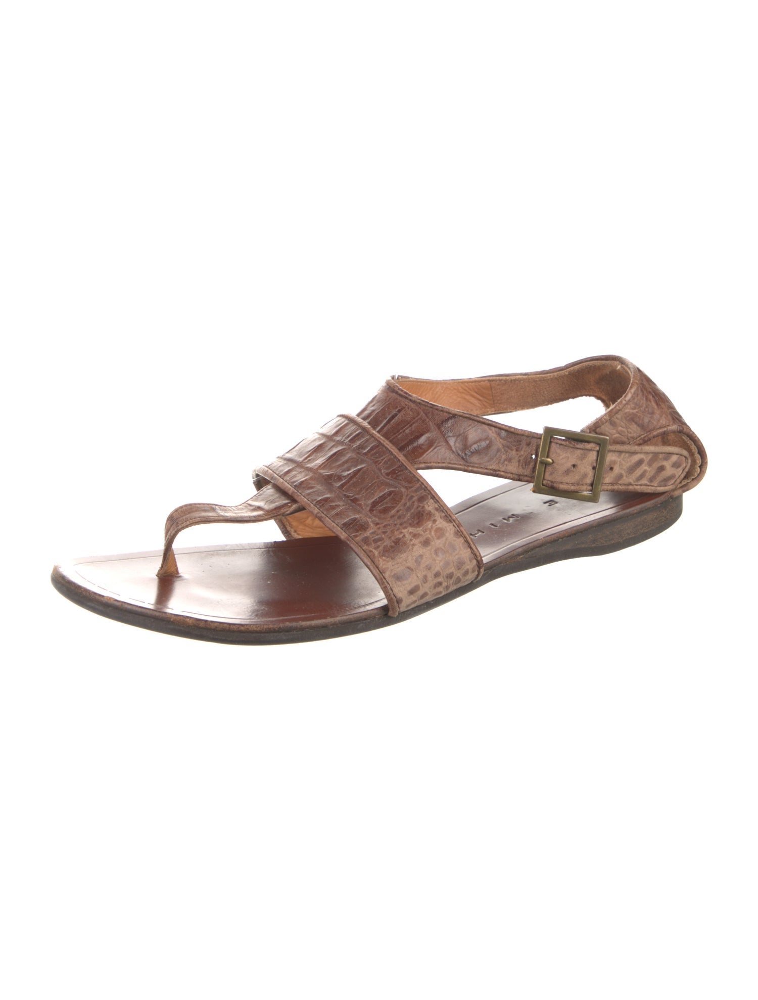 Chie Mihara Leather Sandals
