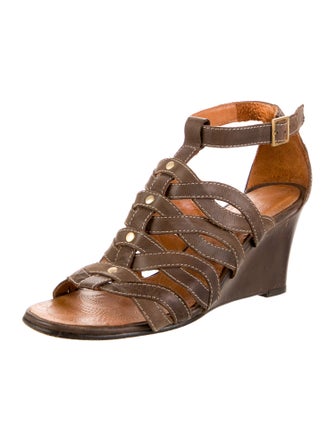 Chie Mihara Leather Gladiator Sandals