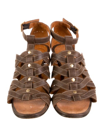 Chie Mihara Leather Gladiator Sandals