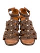 Chie Mihara Leather Gladiator Sandals