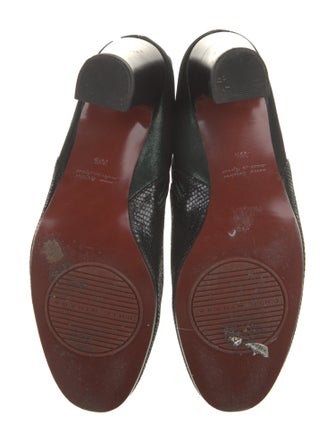 Chie Mihara Suede Leather Trim Embellishment Boots