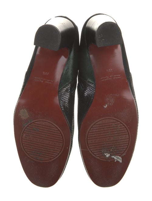 Chie Mihara Suede Leather Trim Embellishment Boots