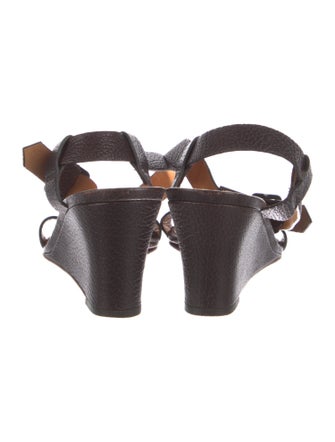 Chie Mihara Leather T-Strap Sandals