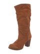 Chie Mihara Suede Slouch Boots