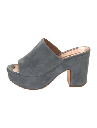 Chie Mihara Suede Slides