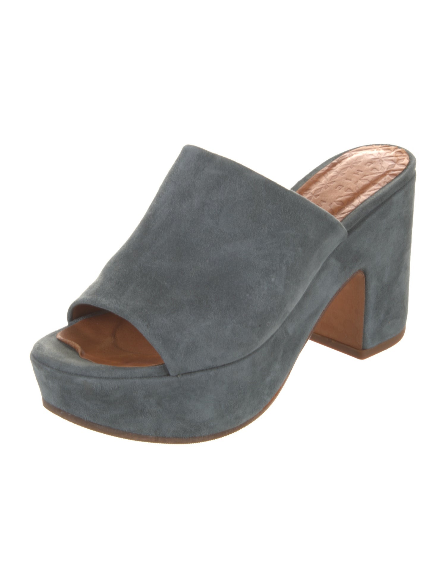 Chie Mihara Suede Slides