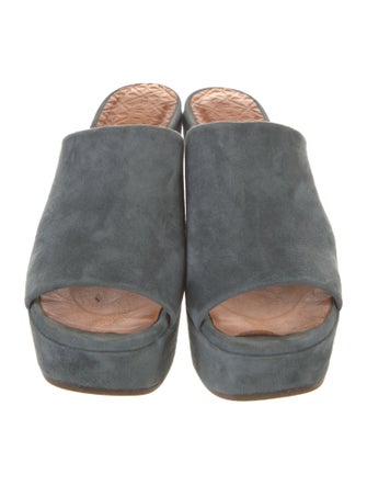 Chie Mihara Suede Slides