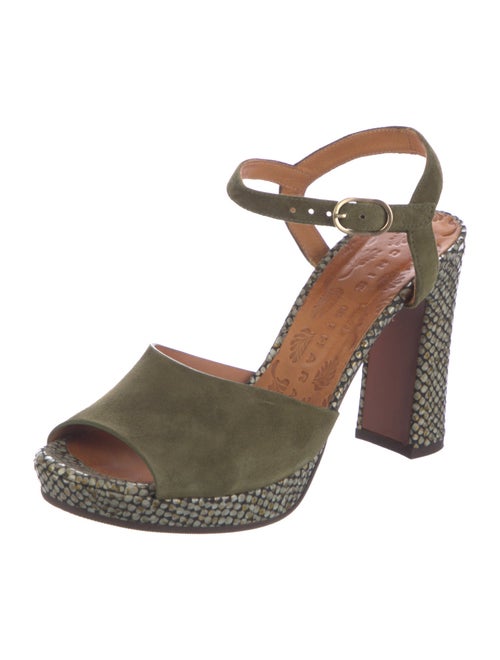 Chie Mihara Suede Sandals