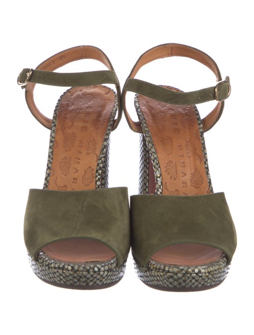 Chie Mihara Suede Sandals