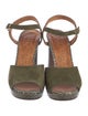Chie Mihara Suede Sandals