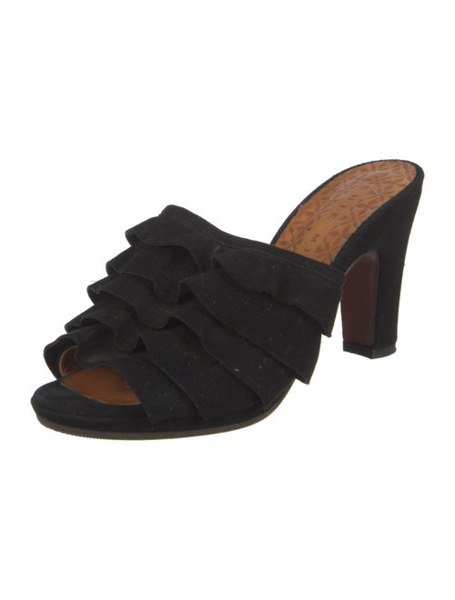 Chie Mihara Suede Slides