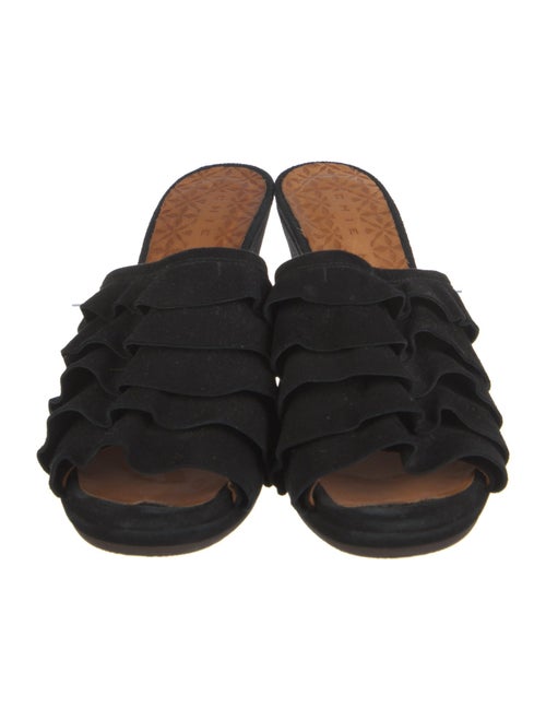 Chie Mihara Suede Slides