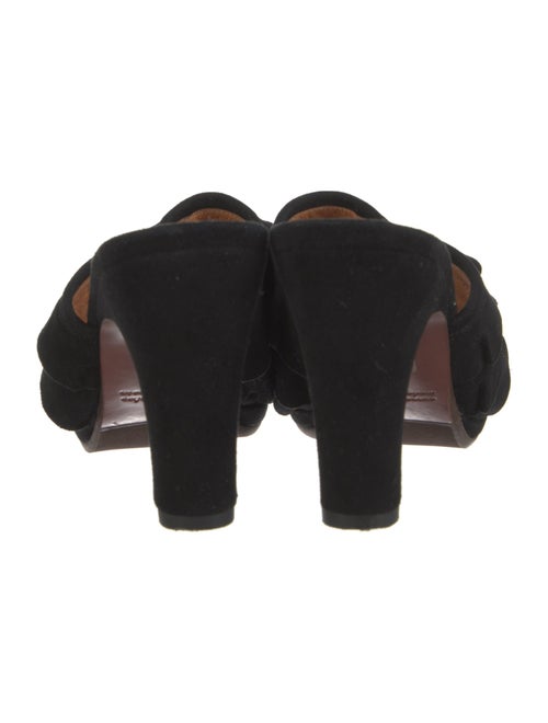 Chie Mihara Suede Slides