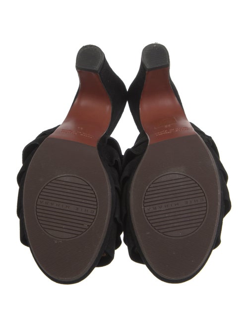 Chie Mihara Suede Slides
