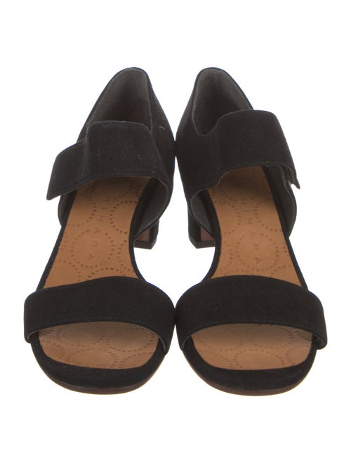 Chie Mihara Suede D'Orsay Pumps