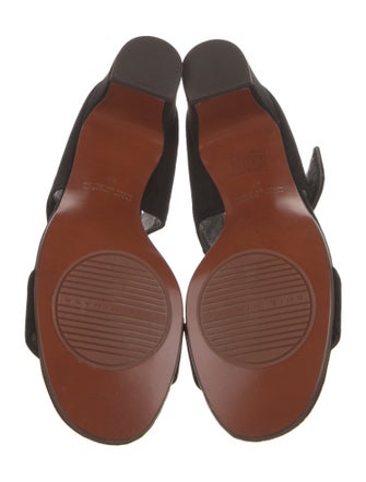 Chie Mihara Suede D'Orsay Pumps