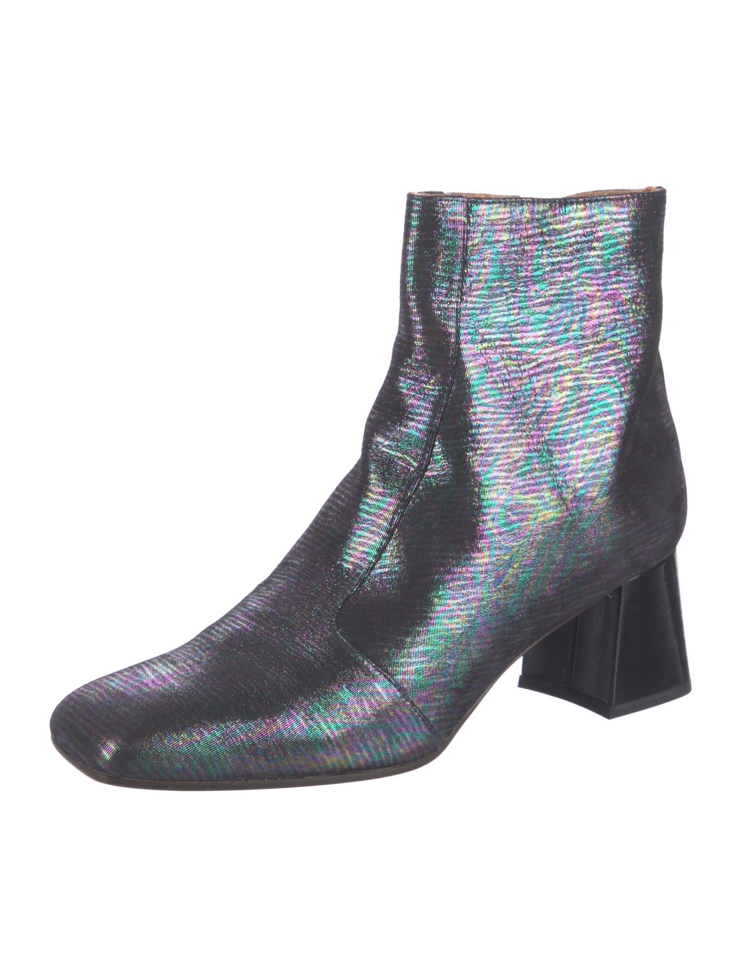 Chie Mihara Suede Printed Boots w/ Tags