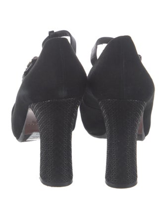 Chie Mihara Suede Pumps