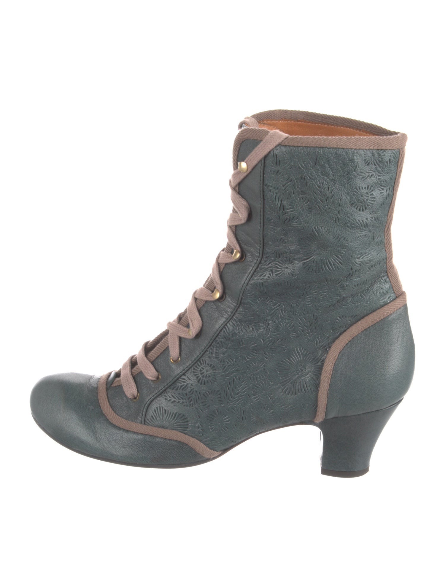 Chie Mihara Leather Combat Boots