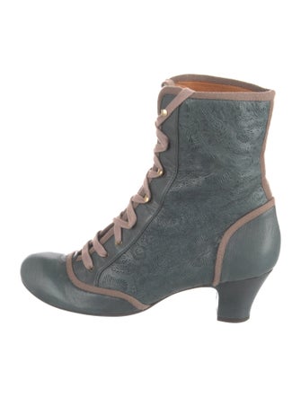 Chie Mihara Leather Combat Boots