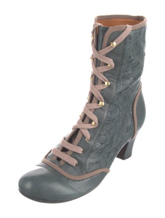 Chie Mihara Leather Combat Boots