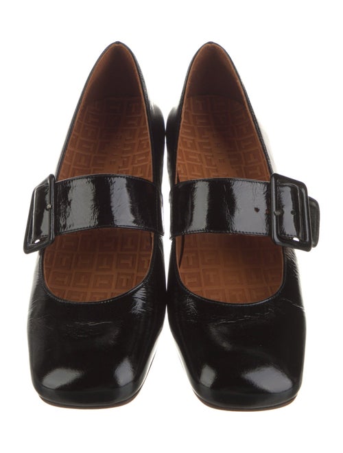 Chie Mihara Patent Leather Mary Jane Flats