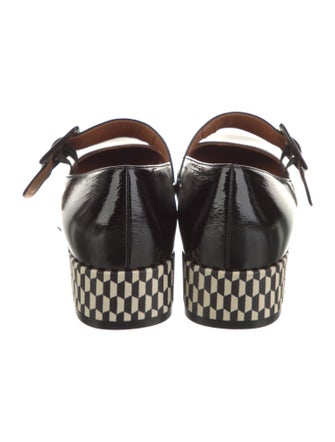 Chie Mihara Patent Leather Mary Jane Flats