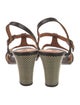 Chie Mihara Leather T-Strap Sandals