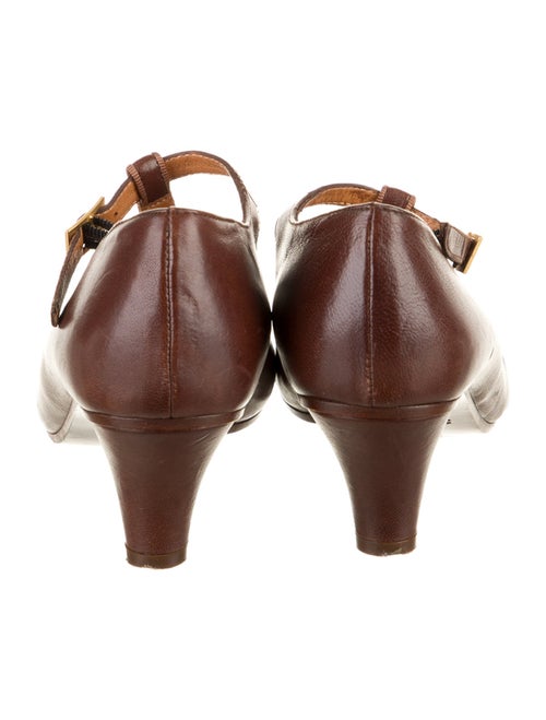 Chie Mihara Leather T-Strap Pumps