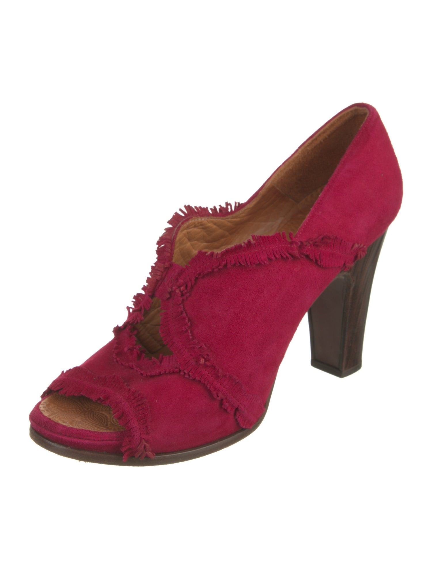 Chie Mihara Suede Pumps