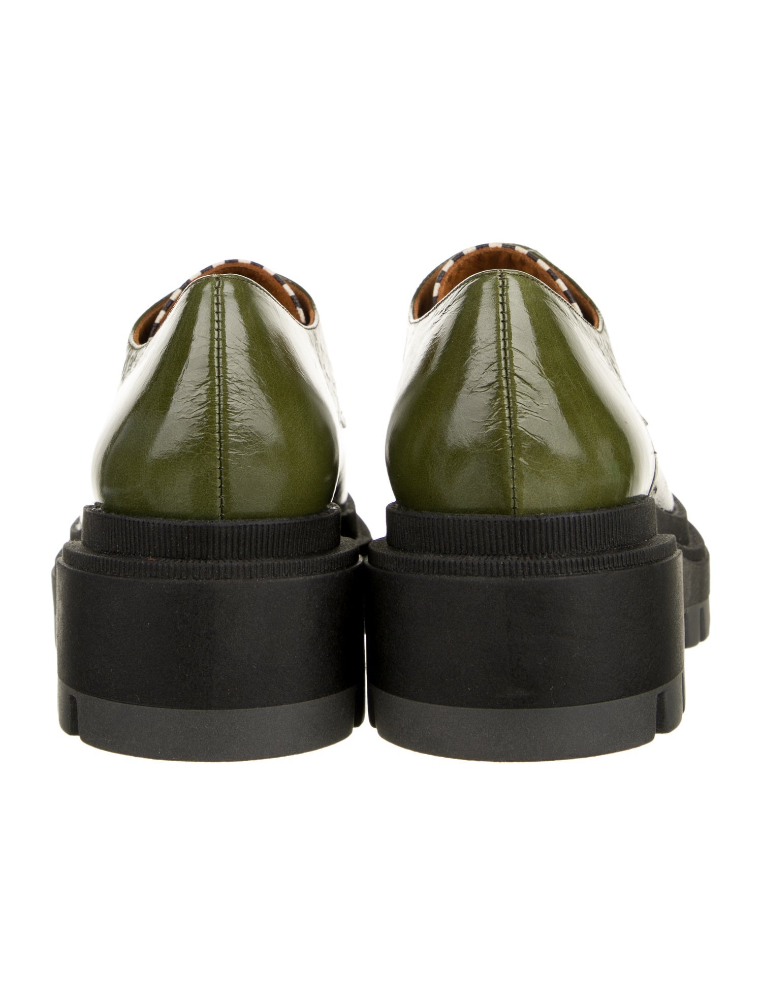 Chie Mihara Leather Printed Sneakers