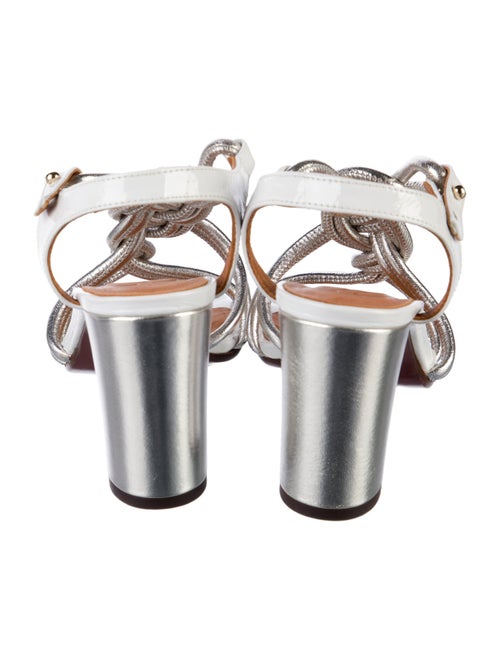 Chie Mihara Leather Slingback Sandals