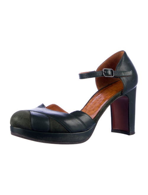 Chie Mihara Leather D'Orsay Pumps