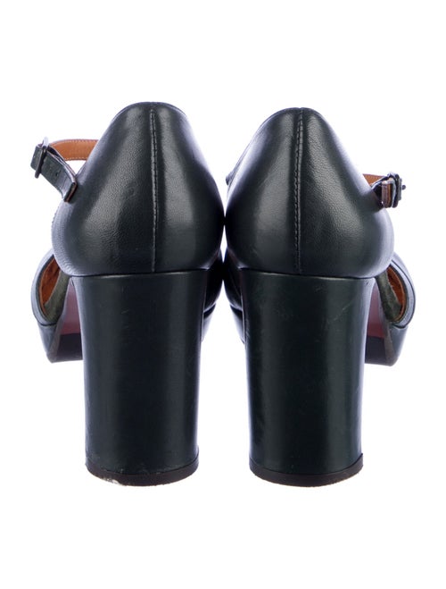 Chie Mihara Leather D'Orsay Pumps