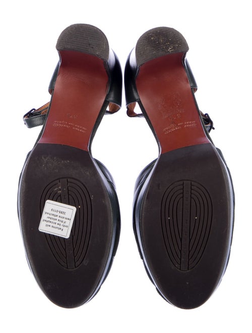 Chie Mihara Leather D'Orsay Pumps