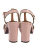 Chie Mihara Leather T-Strap Sandals