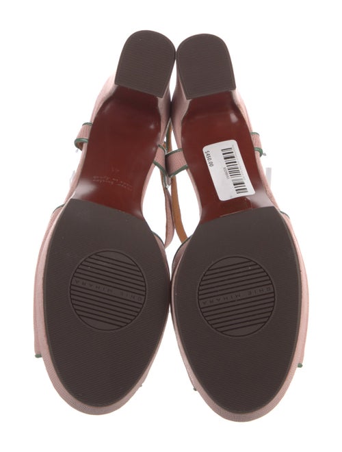 Chie Mihara Leather T-Strap Sandals
