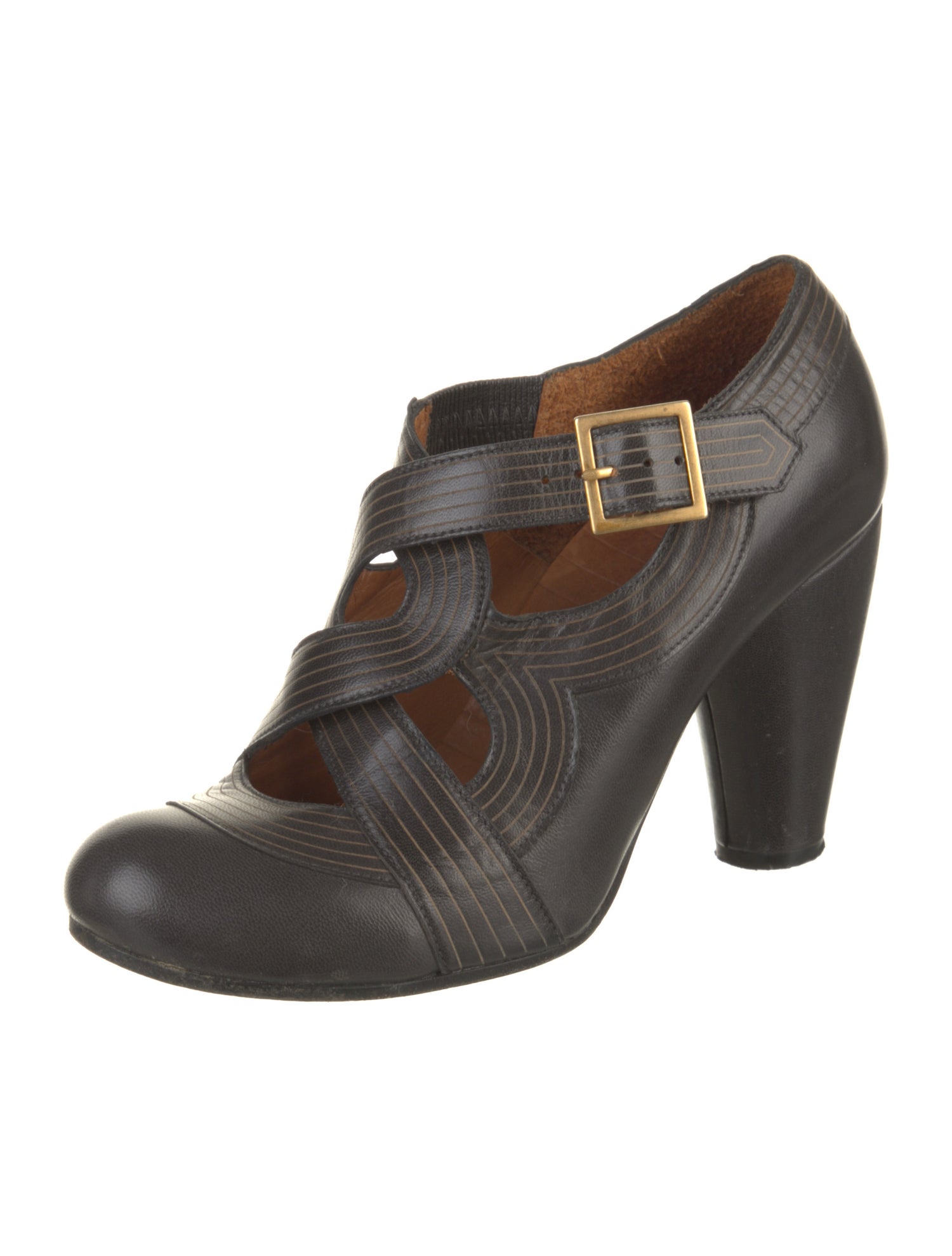 Chie Mihara Leather Pumps