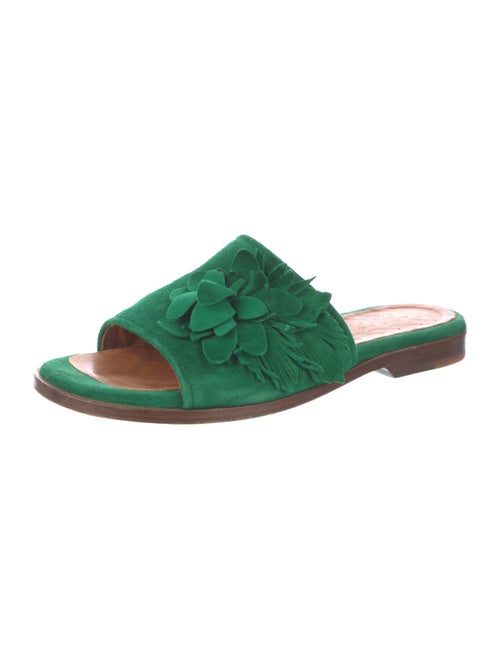 Chie Mihara Suede Slides