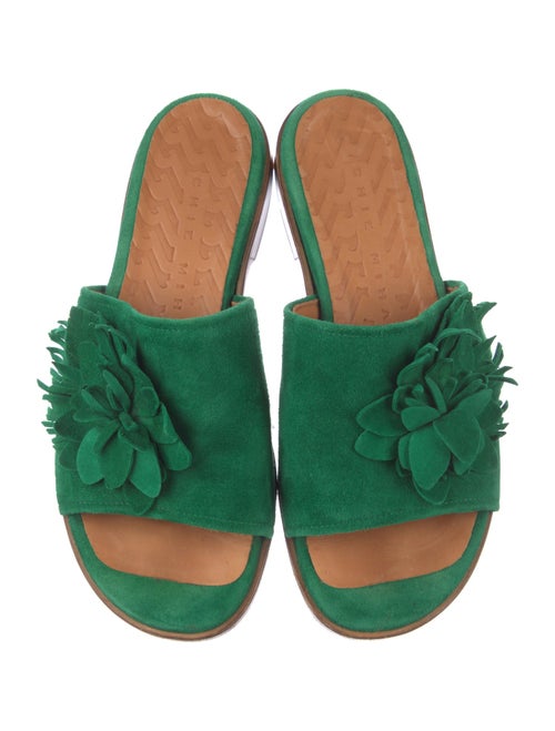 Chie Mihara Suede Slides